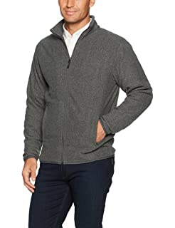 Mens Zip Polar Jacket Amazon Essentials Men's Full-Zip Polar Fleece Jacket