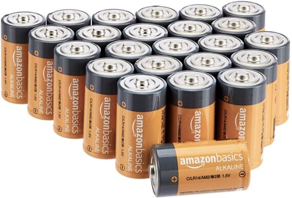 Alkaline Batteries cell C Cell 1.5 Volt Everyday Alkaline Batteries