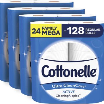 Care Soft Toilet Paper Cottonelle Ultra CleanCare Soft Toilet Paper