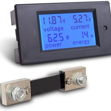 Display Ammeter Voltmeter Multimeter Digital Display Ammeter Voltmeter Multimeter Volt Watt