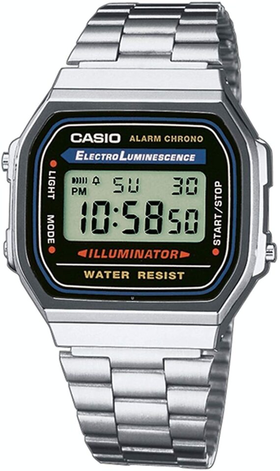 Casio Men's Luminescence Watch Casio Men's Vintage A168WA-1 Electro Luminescence Watch