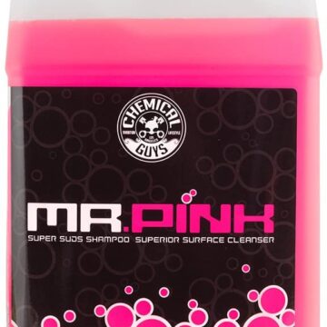 Car Wash Soap Shampoo Chemical Guys CWS_402 Mr. Pink Super Suds Car Wash Soap and Shampoo (1 Gal)