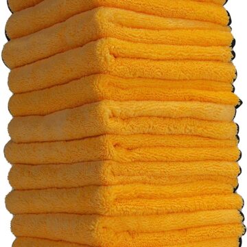 Grade Premium Microfiber Towels Chemical Guys MIC_506_12 Professional Grade Premium Microfiber Towels, Gold (16 Inch x 16 Inch) (Pack of 12)