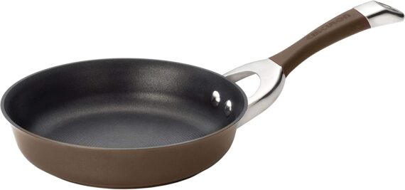 Circulon Symmetry Hard-Anodized Circulon Symmetry Hard-Anodized Nonstick Frying Pan, 8.5-Inch, Chocolate