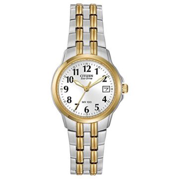 Citizen Watches EW1544-53A Eco-Drive Silhouette Sport Two-Tone Watch
