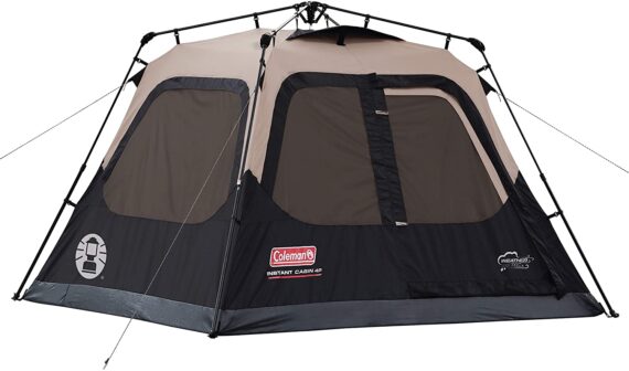 Cabin Tent for Camping Coleman Cabin Tent with Instant Setup Cabin Tent for Camping Sets Up in 60 Seconds