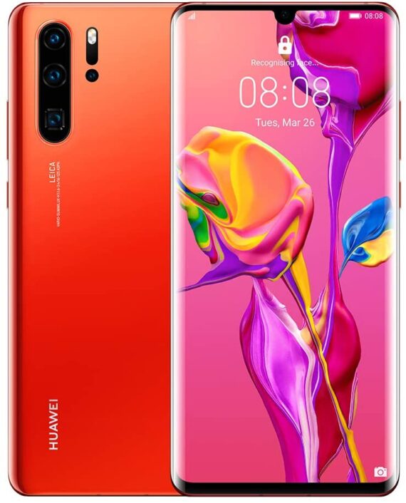 Huawei P30 Pro Dual-SIM Huawei P30 Pro Dual-SIM 512GB (GSM Only, No CDMA) Factory Unlocked 4GLTE Smartphone - International Version (Amber Sunrise)