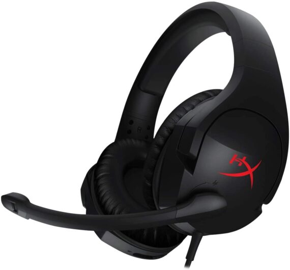 HyperX Cloud Stinger - Gaming Headset – Comfortable HyperX Signature Memory Foam, Swivel to Mute Noise-Cancellation Microphone, Compatible with PC, Xbox One, PS4, Nintendo Switch, and Mobile Devices