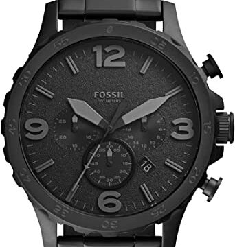 Fossil Men's Watch Watch Fossil Men's Nate Stainless Steel Chronograph Quartz Watch