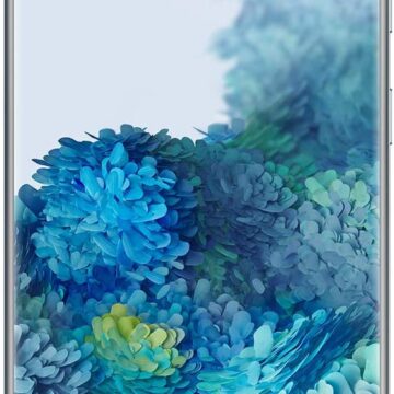 Samsung Galaxy S20 5G Samsung Galaxy S20 5G Factory Unlocked New Android Cell Phone US Version, 128GB of Storage, Fingerprint ID and Facial Recognition, Long-Lasting Battery, Cloud Blue
