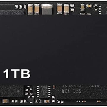 Internal Solid State Drive Samsung (MZ-V7E1T0BW) 970 EVO SSD 1TB - M.2 NVMe Interface Internal Solid State Drive with V-NAND Technology, BlackRed