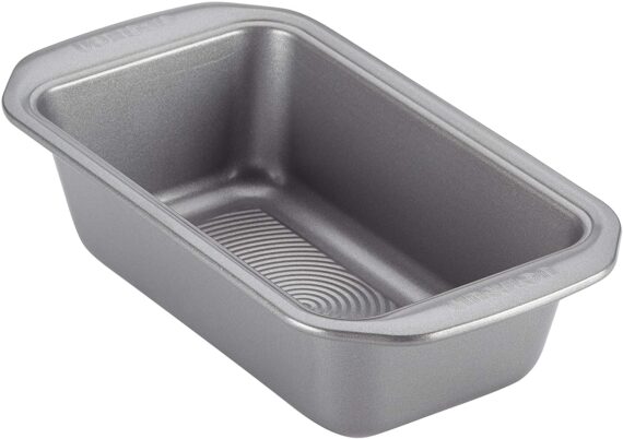 Circulon Bakeware Meatloaf/Nonstick Baking Loaf Pan, 9 Inch x 5 Inch, Gray