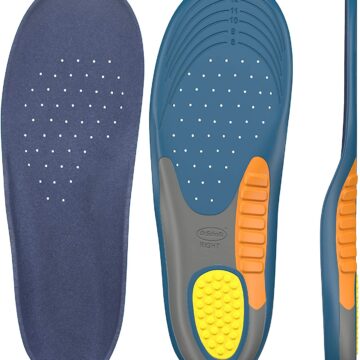 Dr. Scholl's Heavy Duty Support Pain Relief Orthotics, Designed for Men over 200lbs with Technology to Distribute Weight and Absorb Shock with Every Step for Men's 8-14