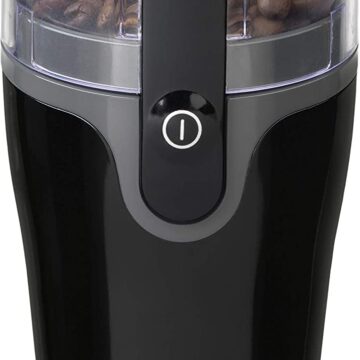 Hamilton Beach Fresh Grind 4.5oz Electric Coffee Grinder for Beans, Spices and More, Stainless Steel Blades, Black