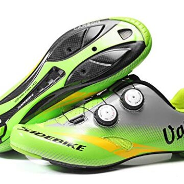 Indoor Spin Wide Cycling Shoes for Men MTB Mountain Road Peloton Bike Sneakers Outdoor Sports Ultralight Self-Locking SPD Bicycle Cycle Shoes