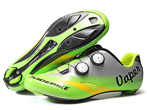 Indoor Spin Wide Cycling Shoes for Men MTB Mountain Road Peloton Bike Sneakers Outdoor Sports Ultralight Self-Locking SPD Bicycle Cycle Shoes