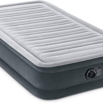 Deluxe Comfort Plush mattress Intex Dura-Beam Deluxe Comfort Plush Airbed Series with Internal Pump (2021 Model)