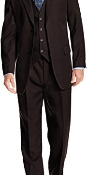 STACY ADAMS Men's Suny Vested 3 Piece Suit