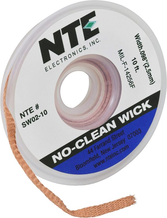 Electronics No-Clean Solder Wick