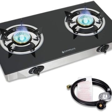 Gas Cooktop Tempered Glass