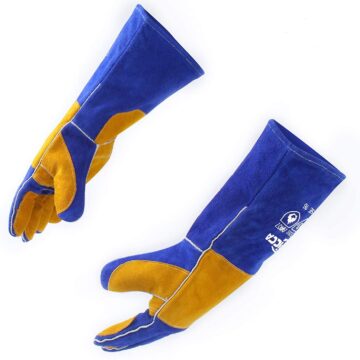 Leather Stick Welding Gloves