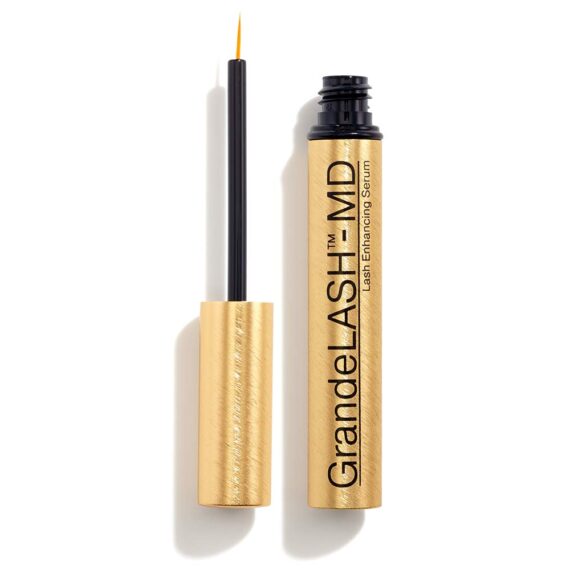 Grande Cosmetics GrandeLASH-MD Lash Enhancing Serum, Promotes Appearance of Longer, Thicker Eyelashes, Cruelty Free